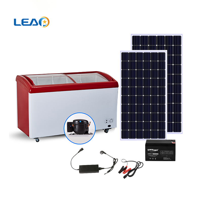 Congelador de sorvete solar DC12/24V