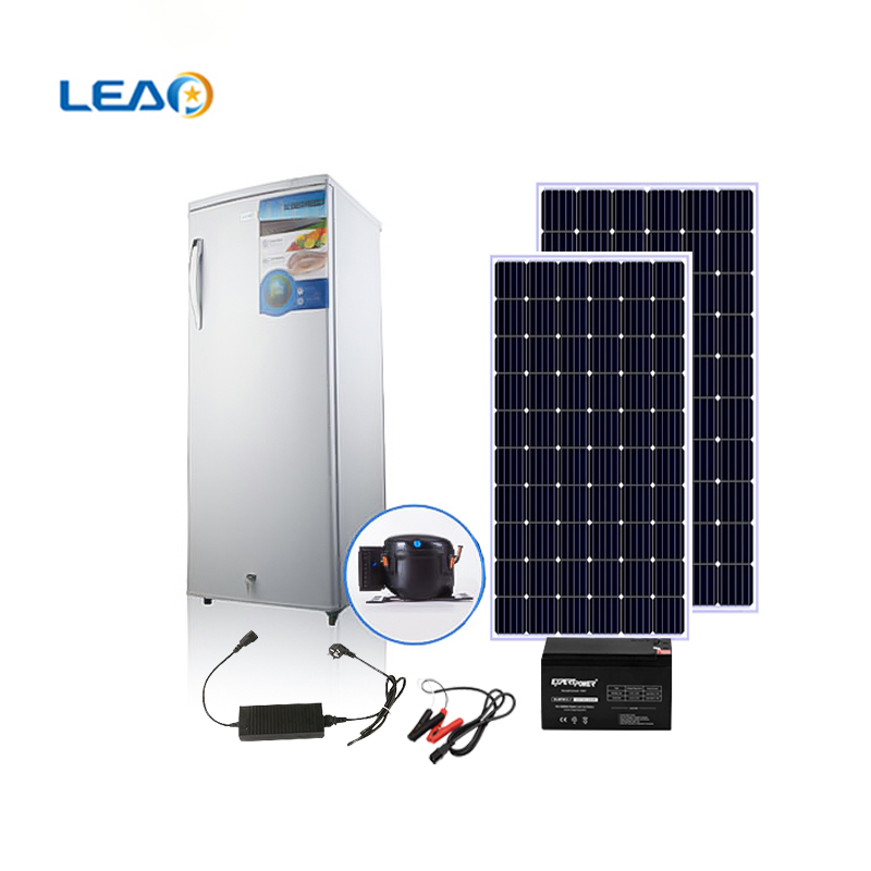 Congelador vertical de energia solar DC12/24V