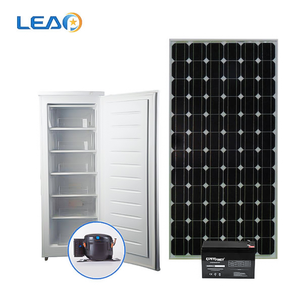 Congelador vertical de energia solar DC12/24V